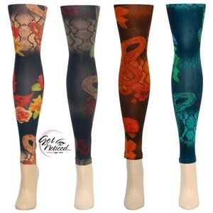 Medusa Footless Tights